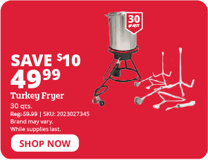 Ridgeline 30 Quart Turkey Fryer Set