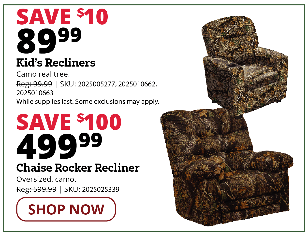 Recliners