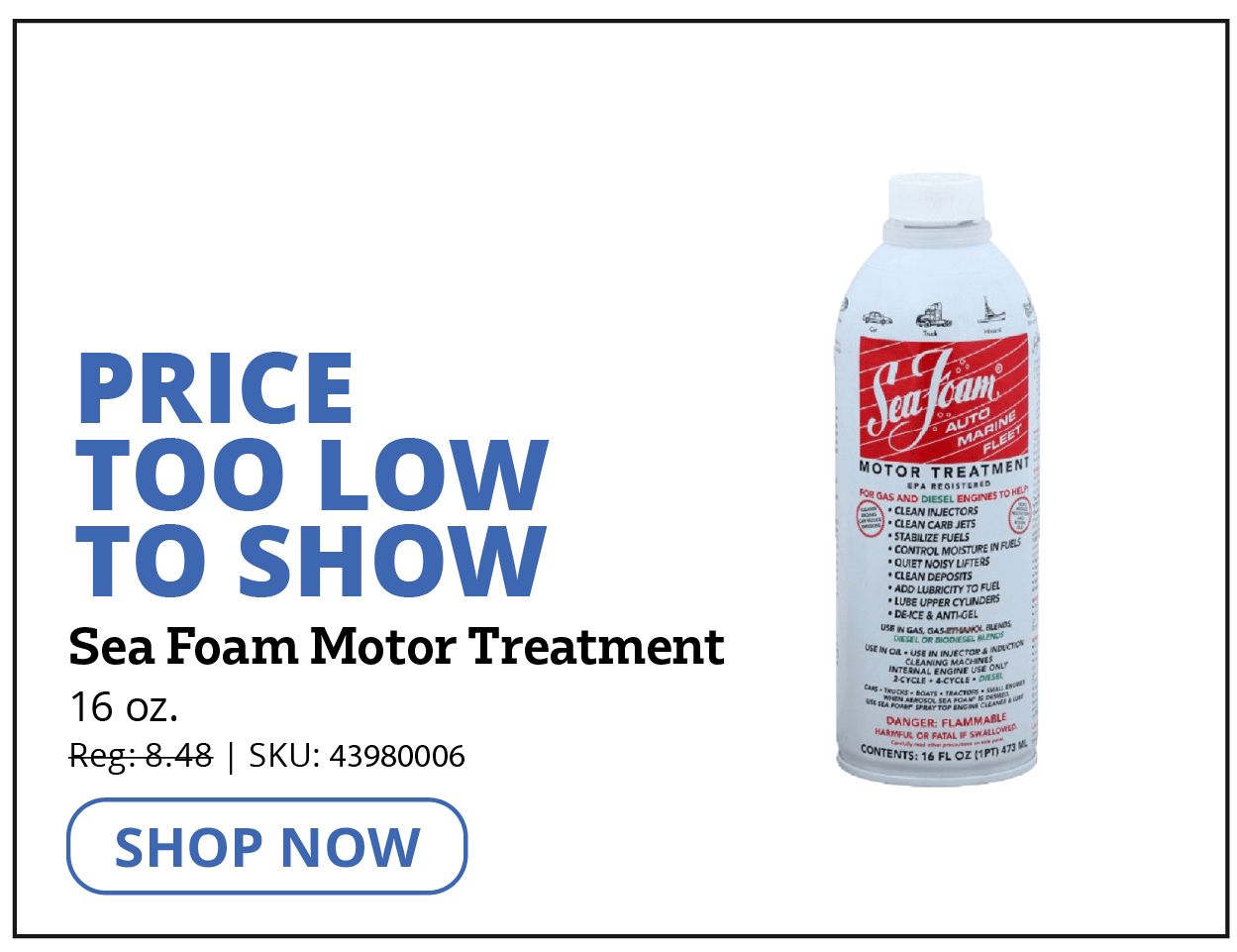 Sea Foam Motor Treatment