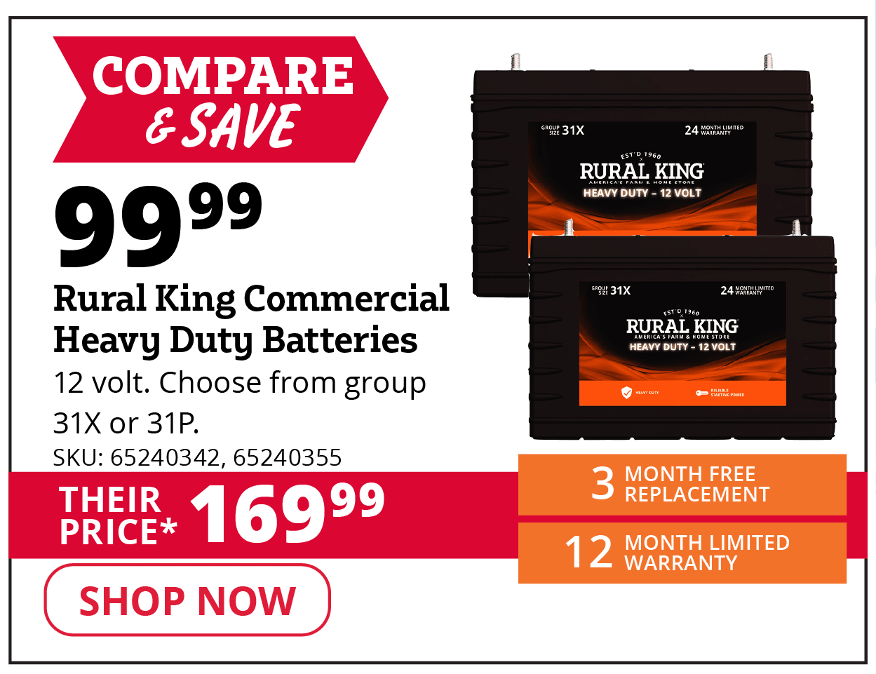Group 31 Batteries