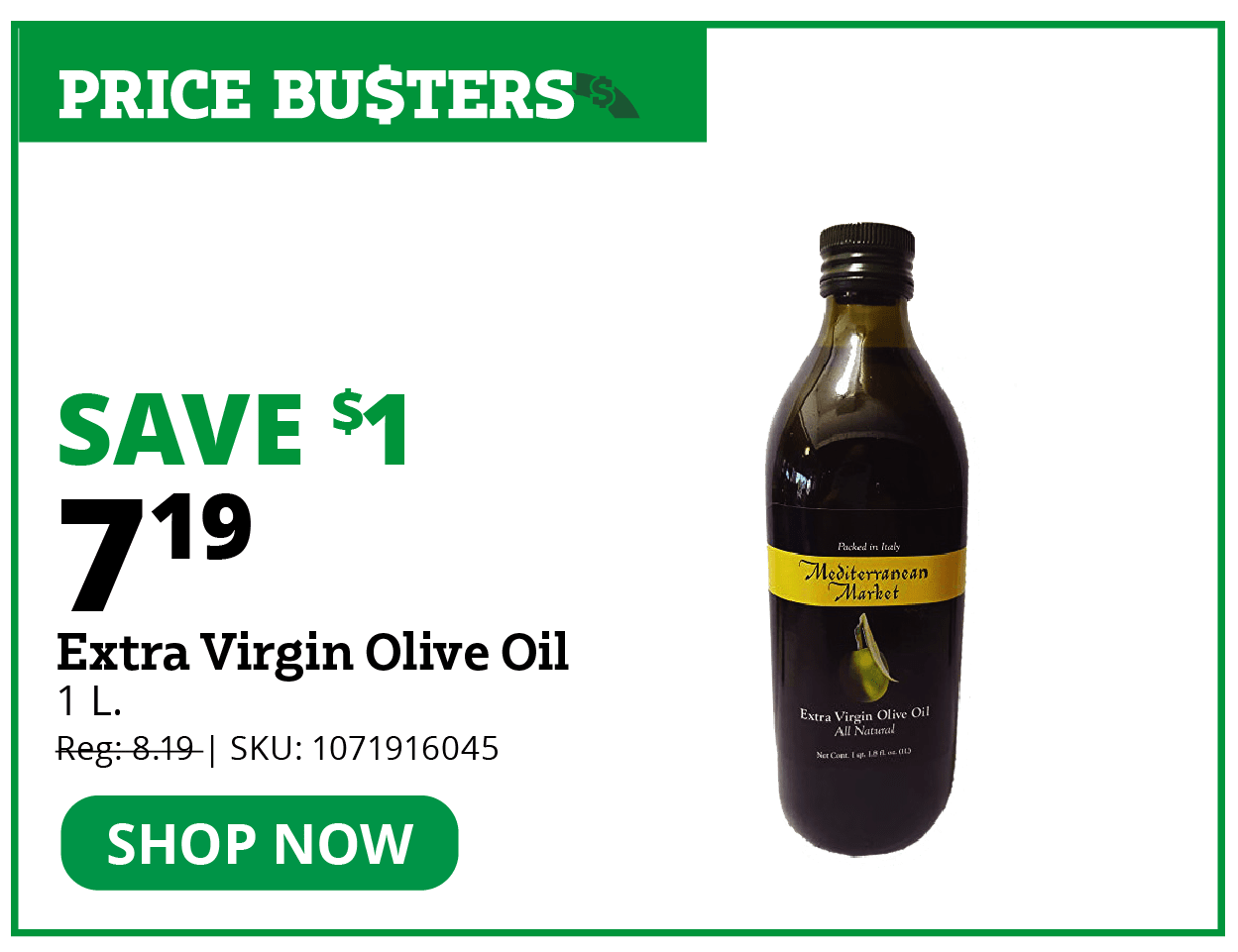 Extra Virgin Olive Oil