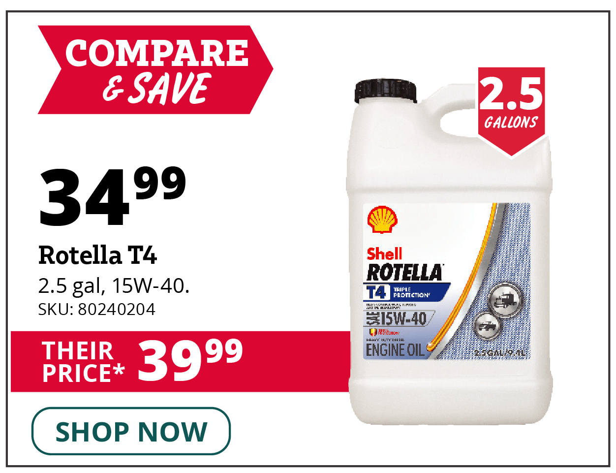 Shell Rotella T4