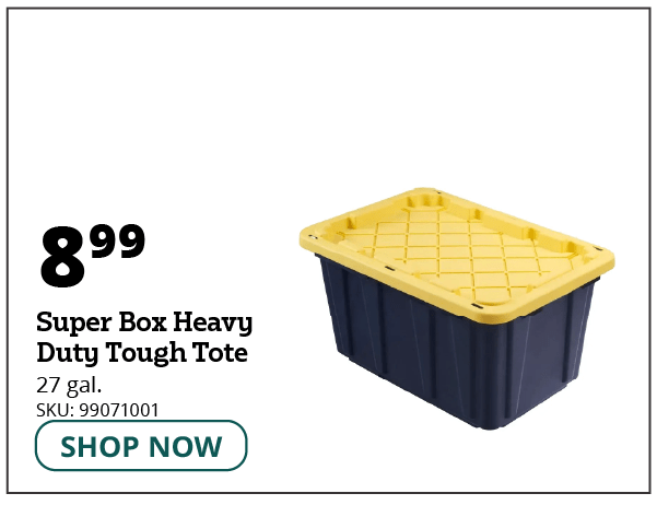Super Box Heavy Duty Tough Tote