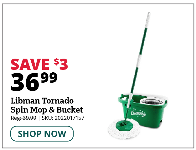 Libman Tornado Spin Mop & Bucket