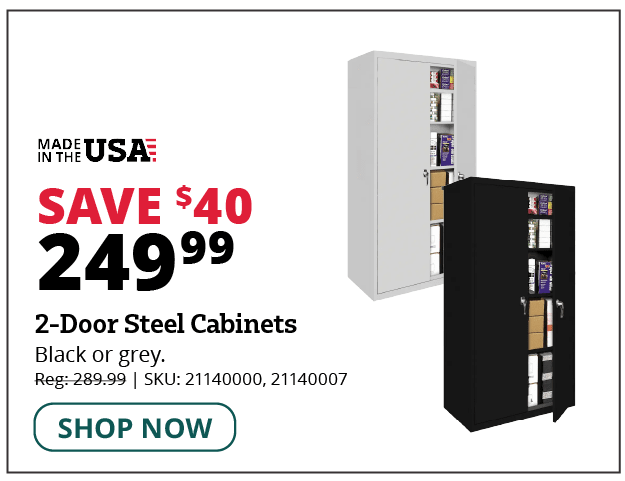 2-Door Steel Cabinets