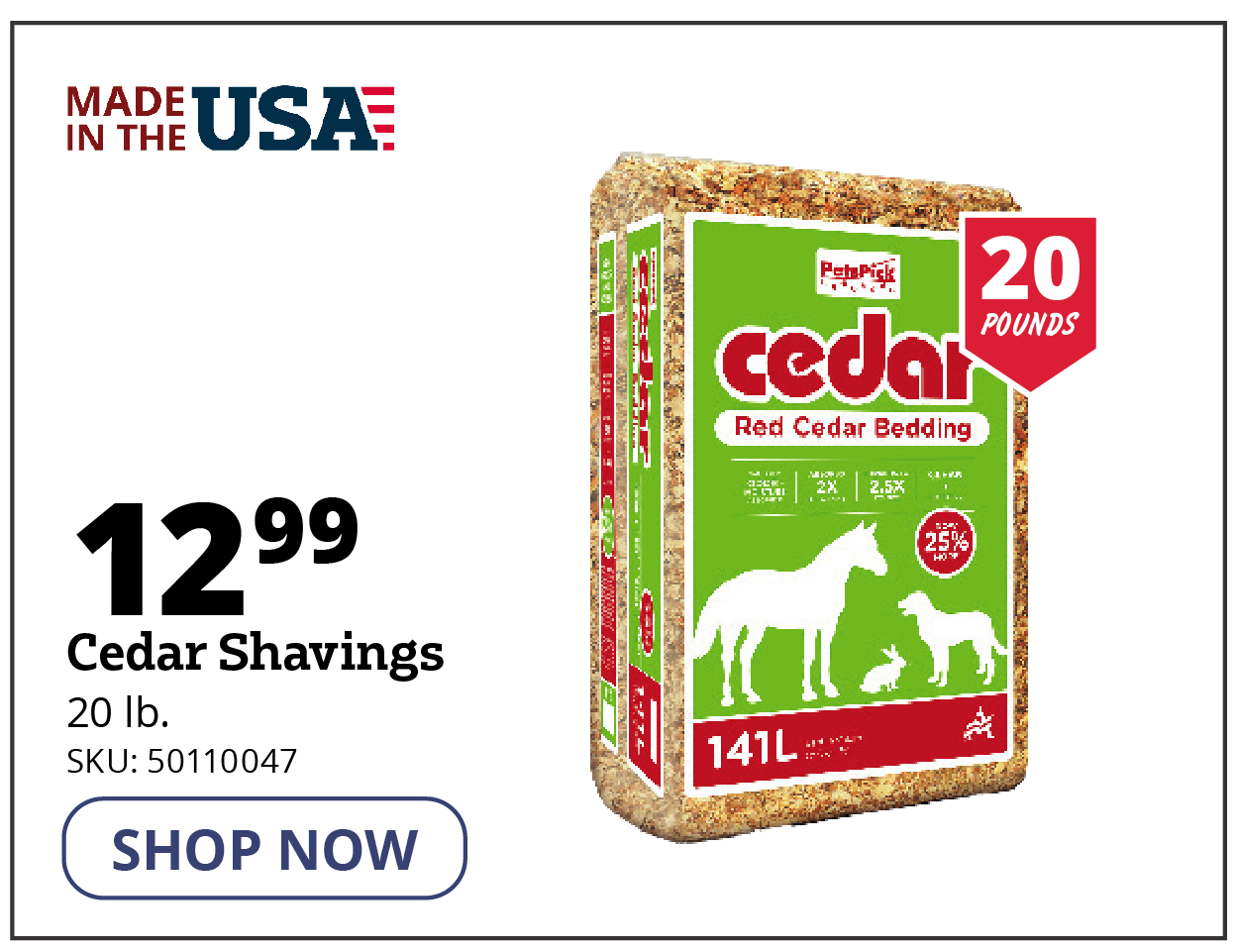 Cedar Shavings