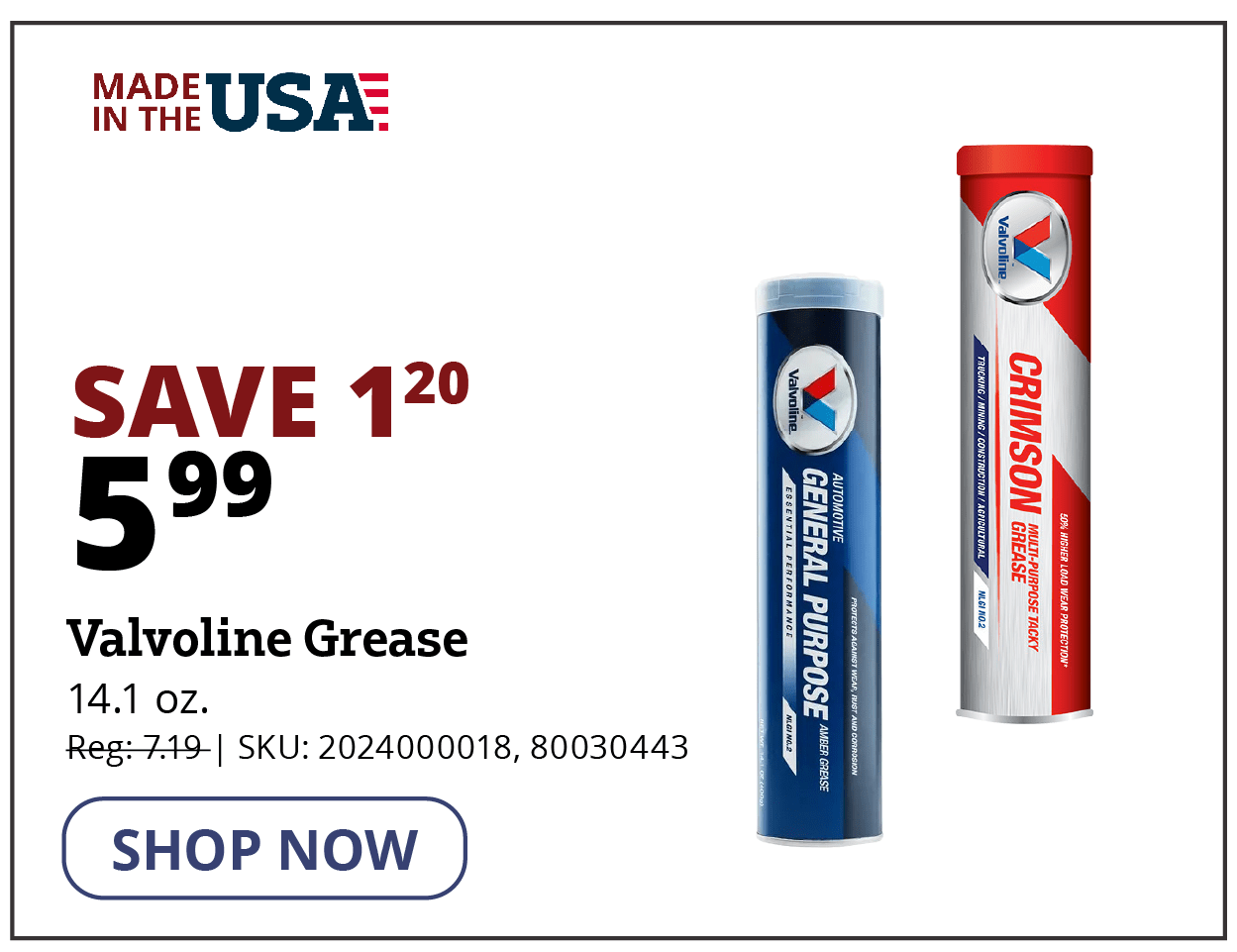  "Valvoline