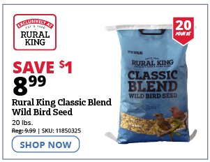 Rural King Classic Blend Wild Bird Seed