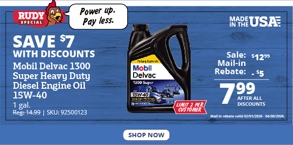 Mobil Delvac 1300 Super Heavy Duty Diesel Engine Oil 15W-40