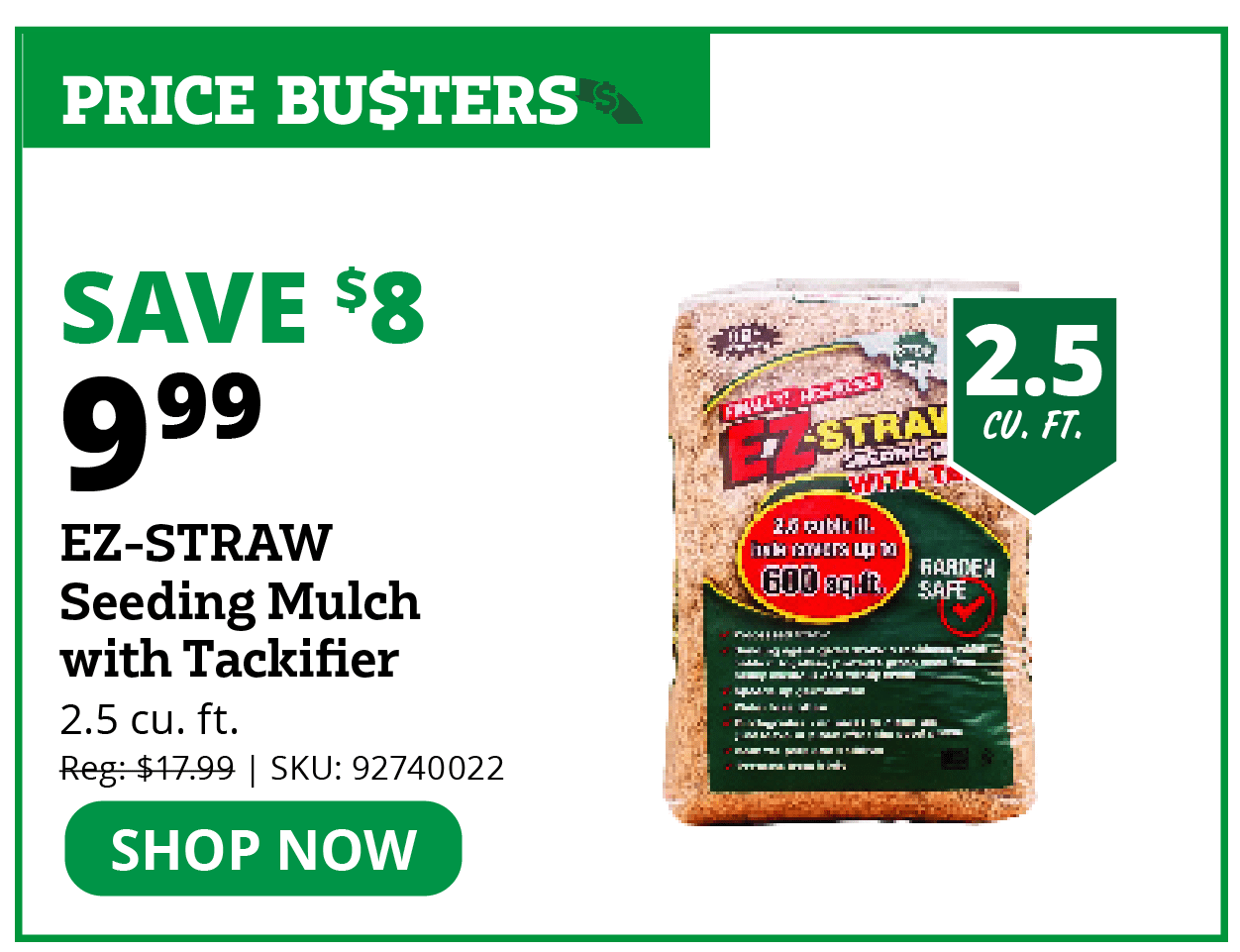 EZ-STRAW Seeding Mulch with Tackifier