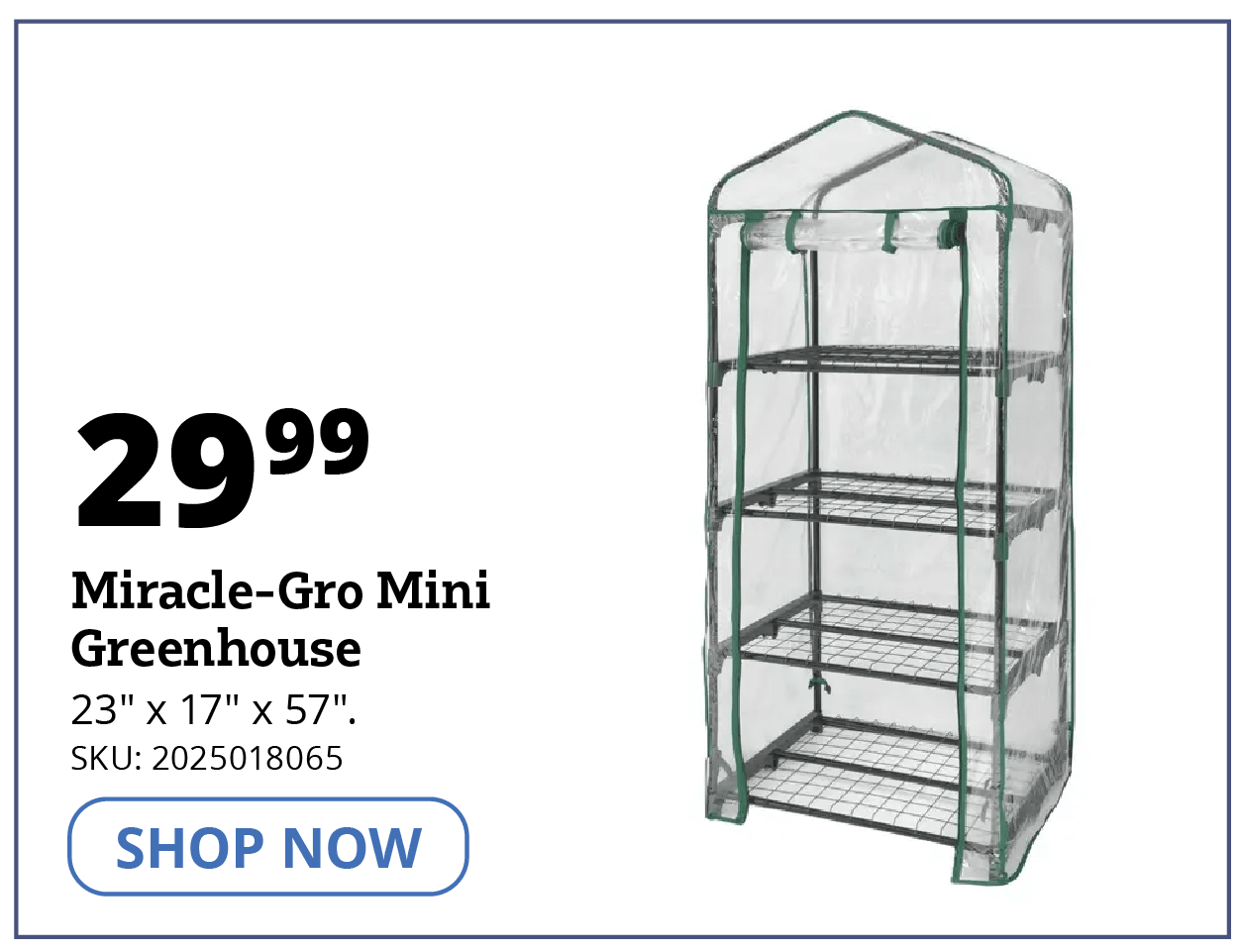 Miracle-Gro Mini Greenhouse