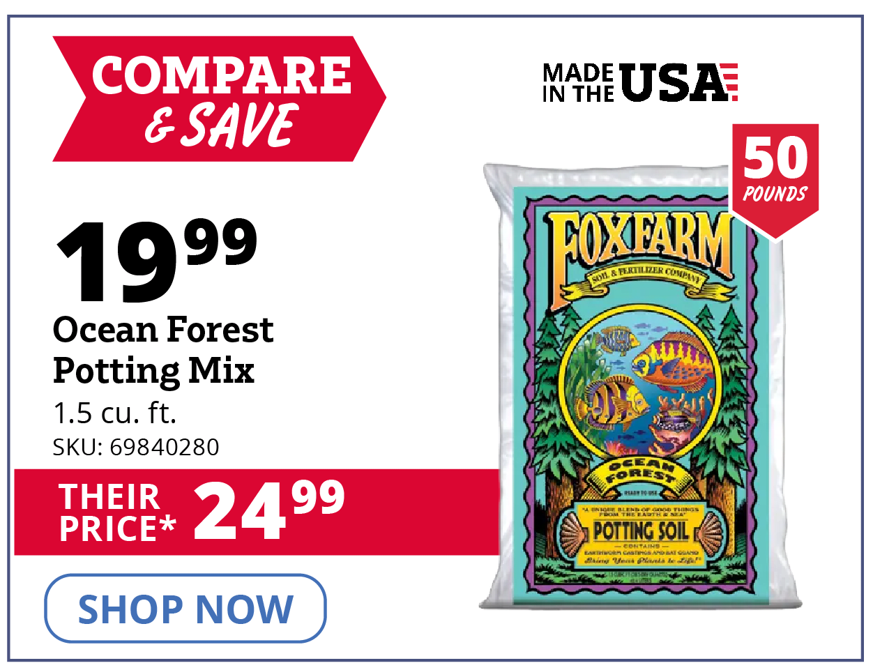 Fox Farm Ocean Forest Potting Soil