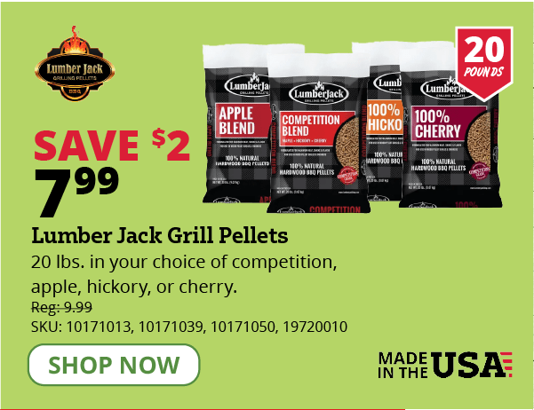 Lumber Jack Grill Pellets