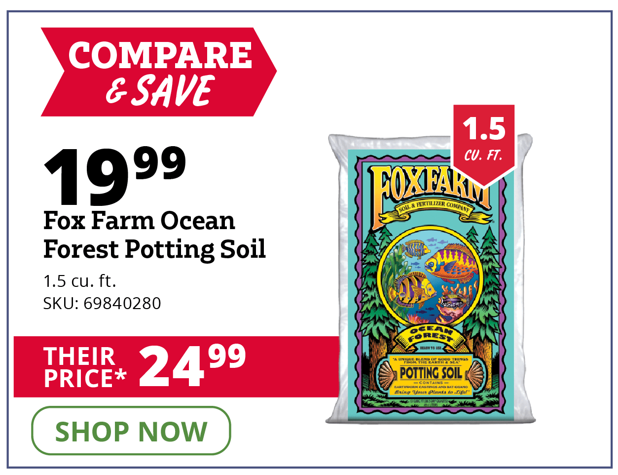 Fox Farm Ocean Forest Potting Soil