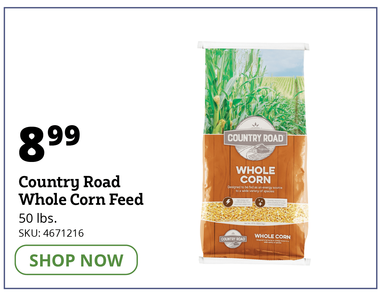 Country Road Whole Corn Feed