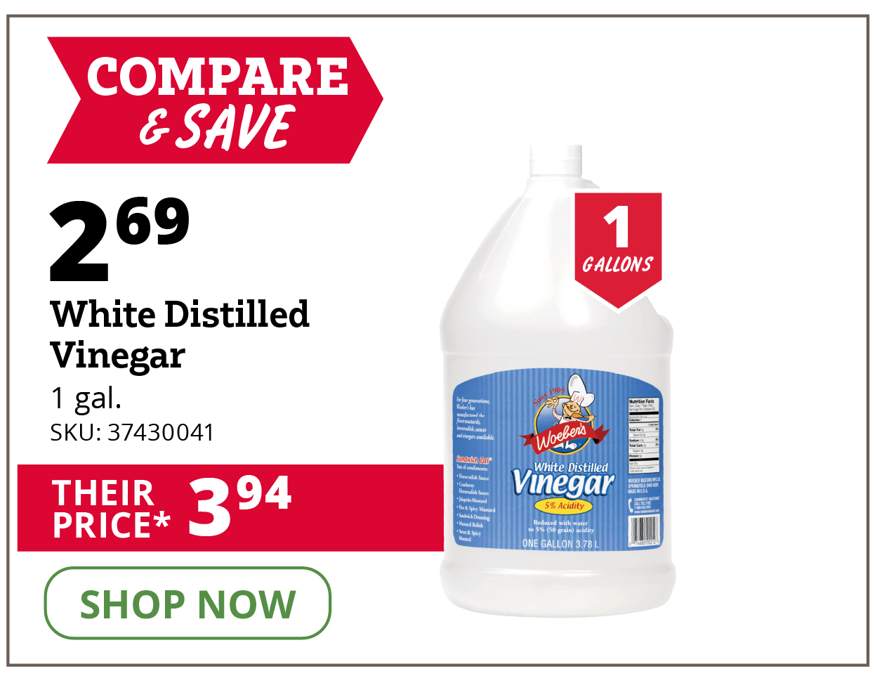 White Distilled Vinegar