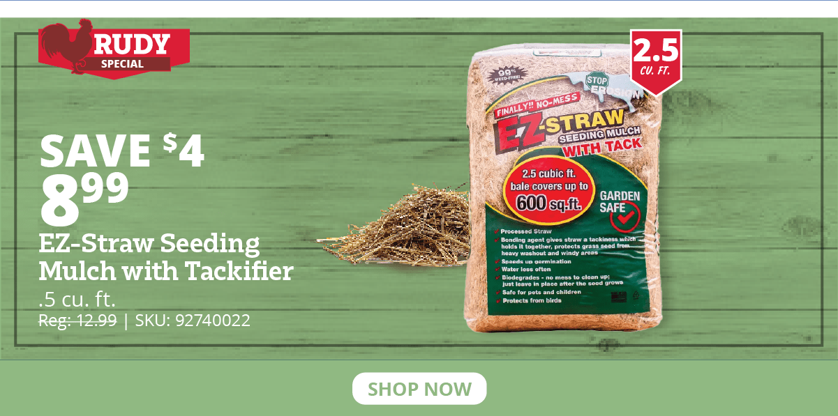 EZ-STRAW Seeding Mulch with Tackifier