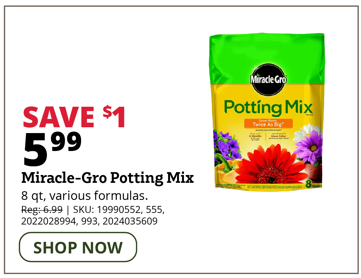 Miracle-Gro Potting Mix