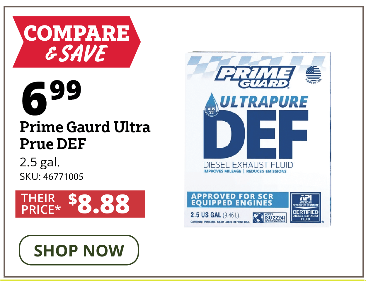 Prime Guard Ultra Pure DEF