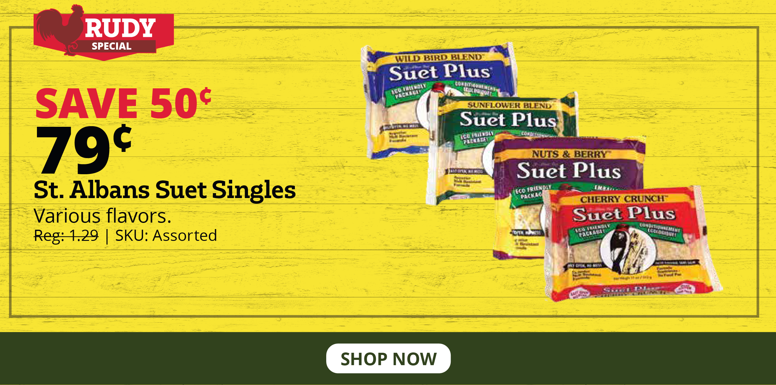 St. Albans Suet Singles
