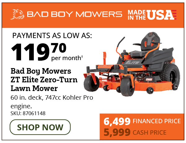 Bad Boy Mowers ZT Elite Zero-Turn Mower