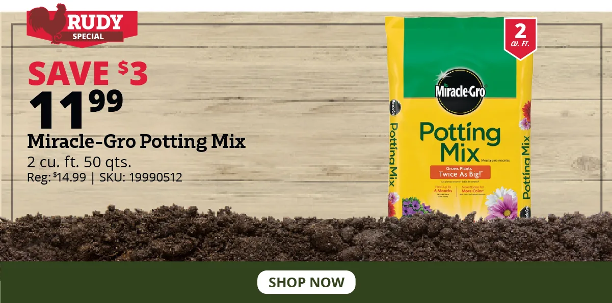 Miracle-Gro Potting Mix, 2 cu. ft.