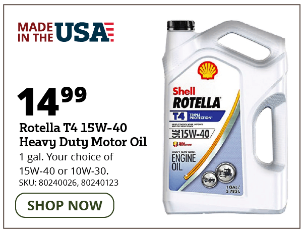 Rotella T4 15W-40 Heavy Duty Motor Oil