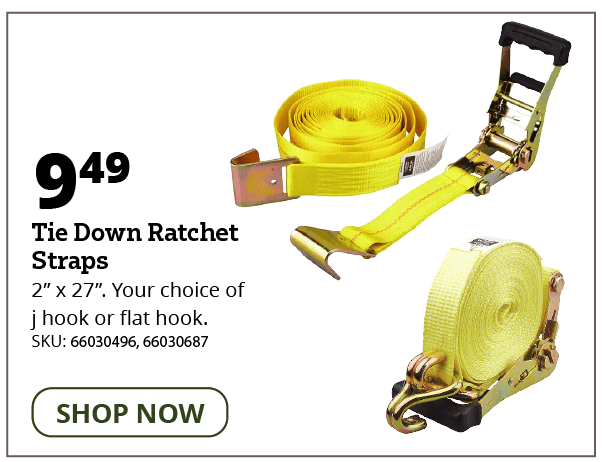 Tie Down Ratchet Straps