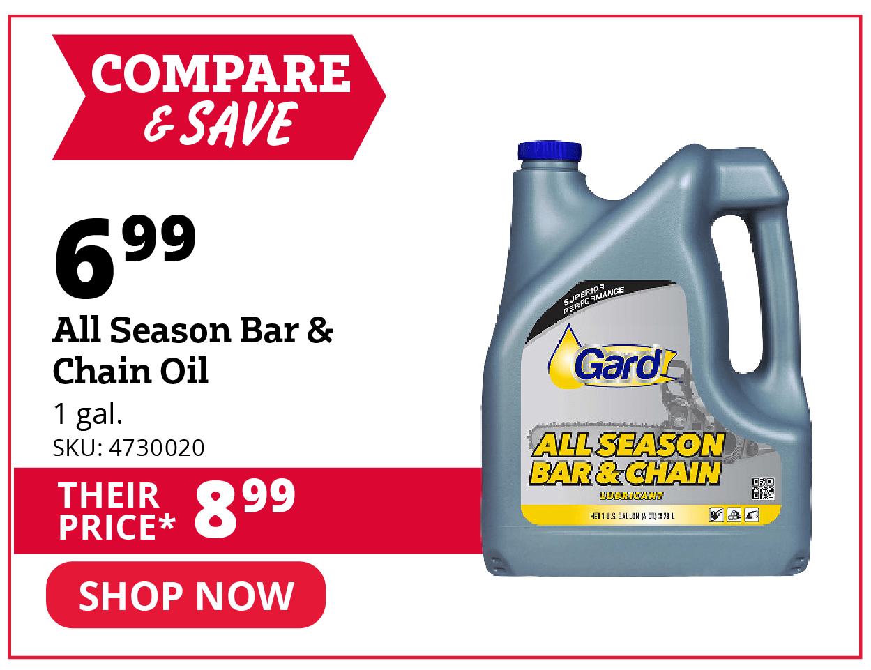 All Season Bar & Chain Oil