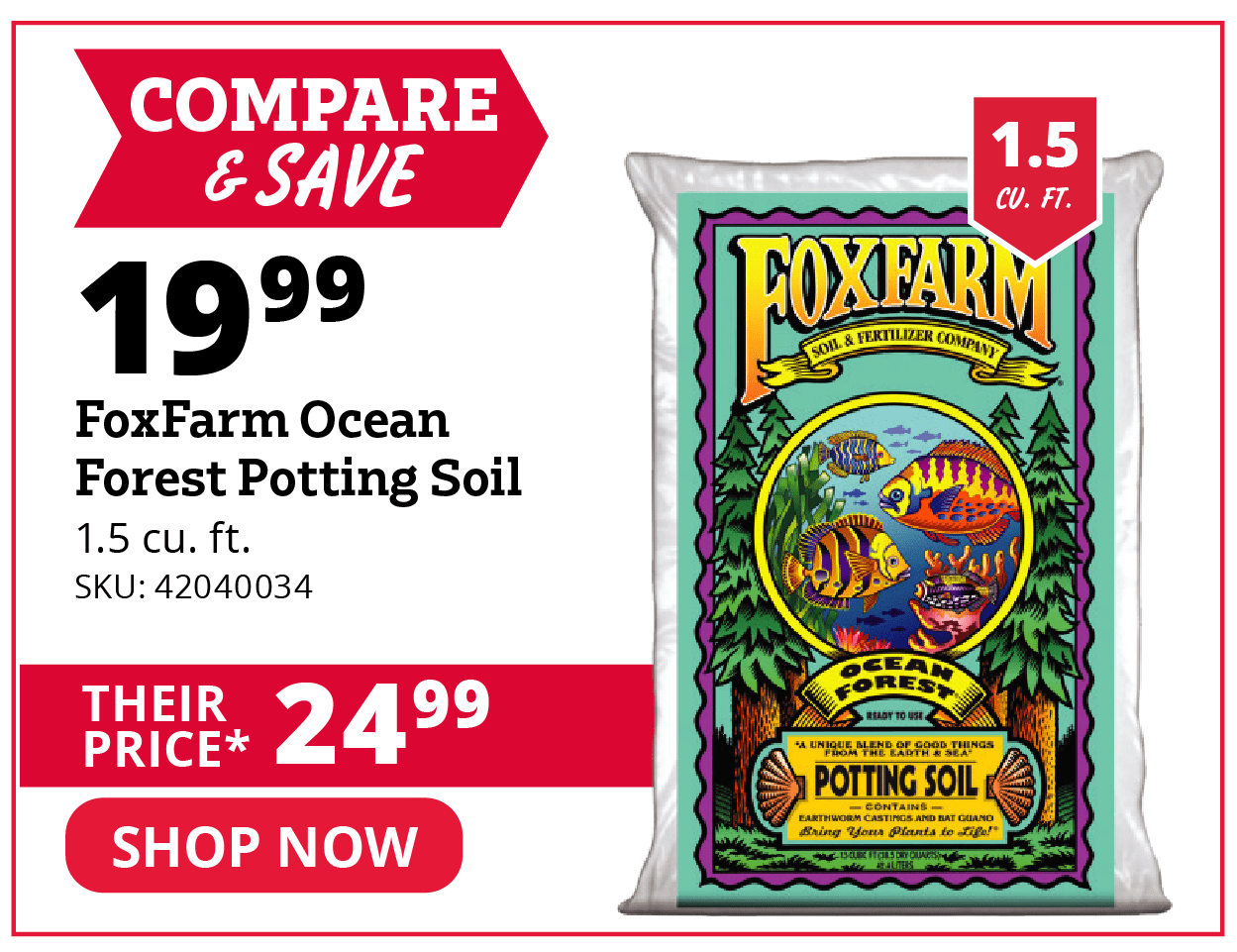 Fox Farm Ocean Potting Soil