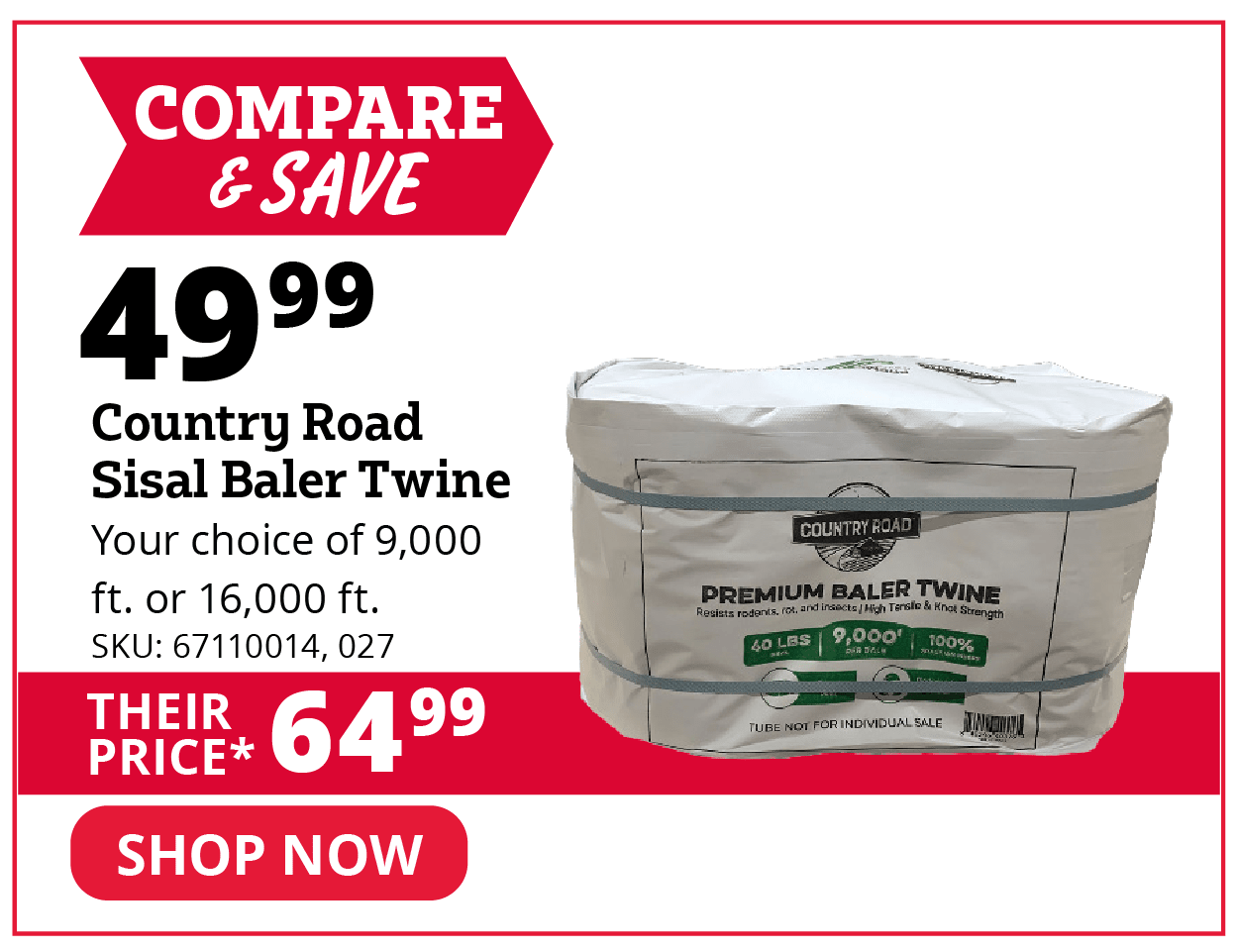CR Baler Twine