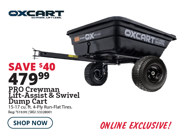 Oxcart pro crewman