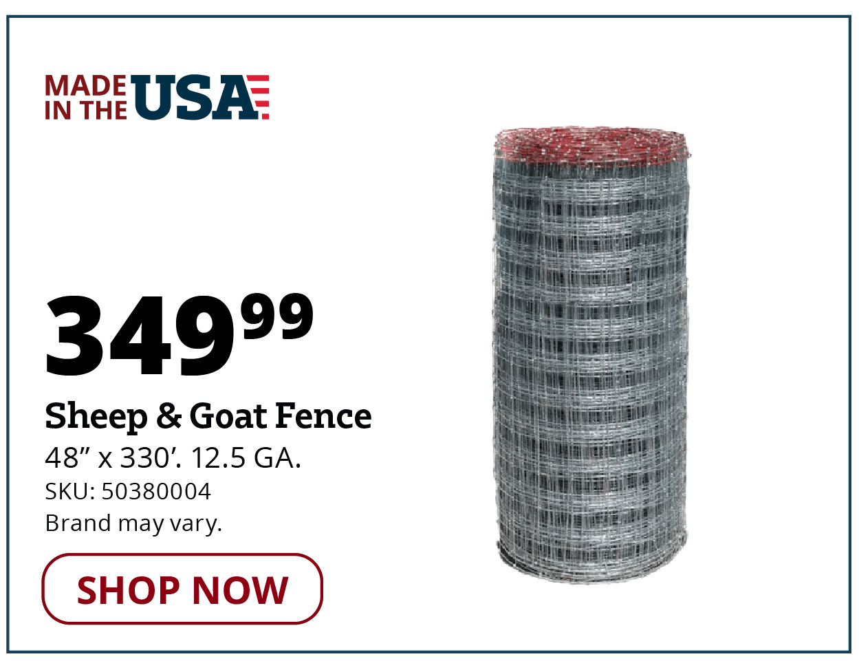 Sheep & Goat Fence