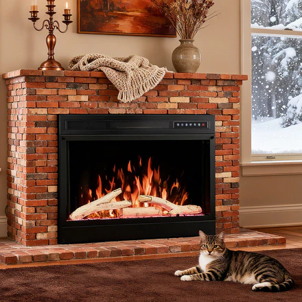 Electric Fireplace Insert