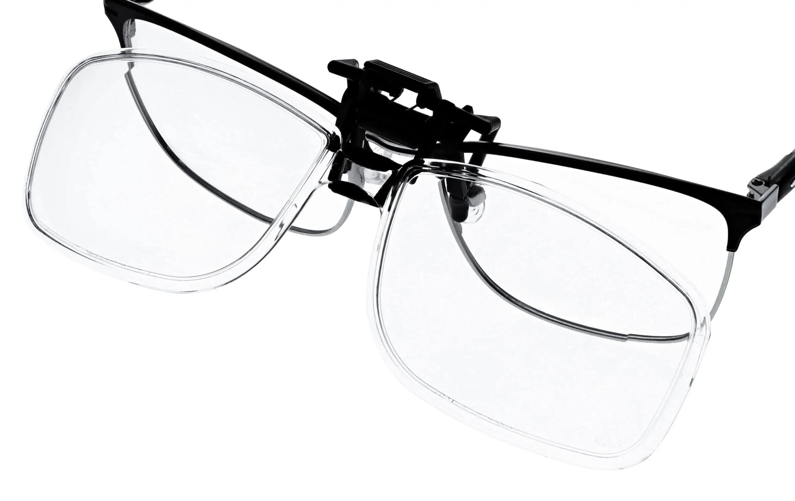 Image of Clip On Flip Up Reading Glasses with Lens Adds +1.00 to +2.50