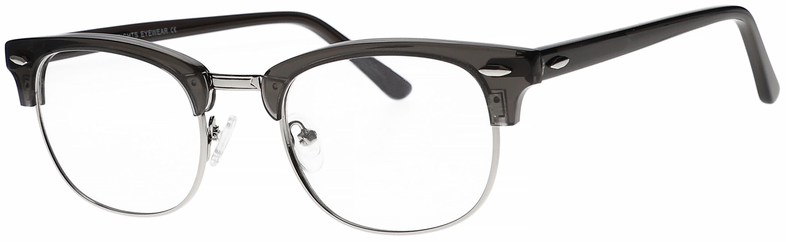 Image of Real Glass Reading Glasses Clubmaster