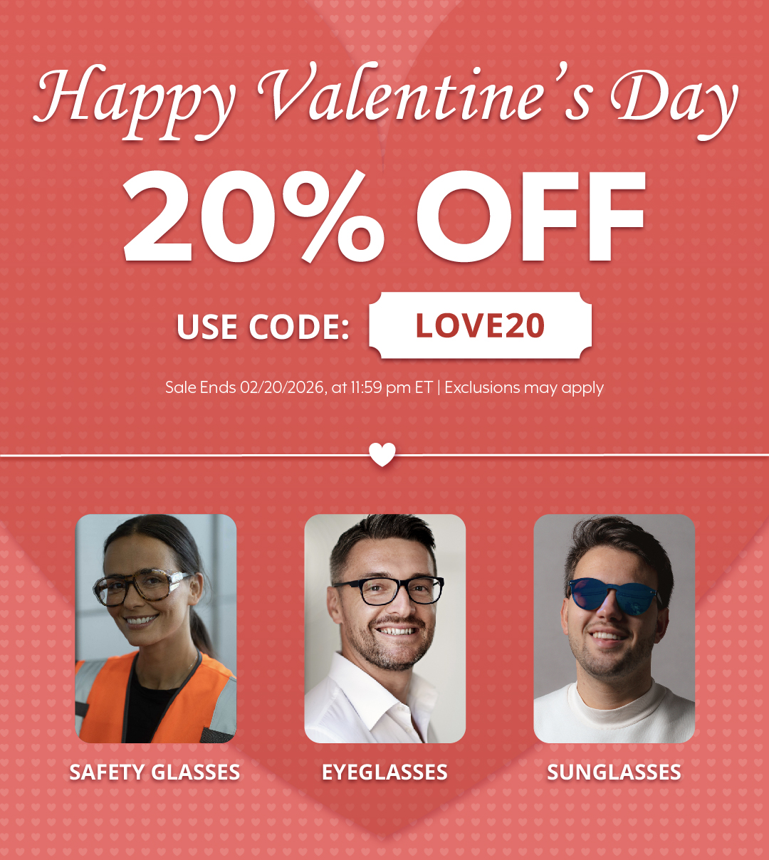 Valentines Day Sale Banner