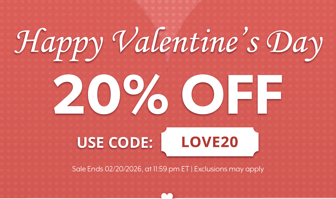 Valentines Day Sale Banner