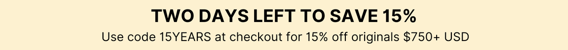Two Days Left to Save 15% with Code 15YEARS