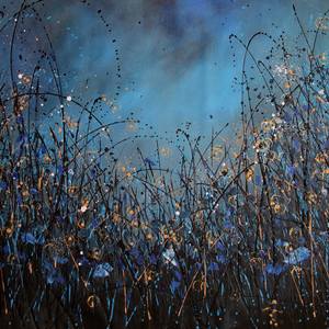 Notturno Regale #9 - Extra large original floral landscape
