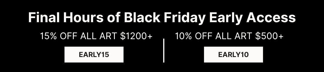 Sitewide Black Friday Starts Tomorrow