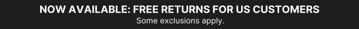 free returns for US customers