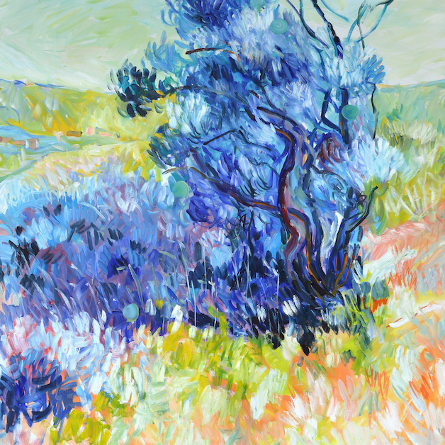 impressionistic abstract painting