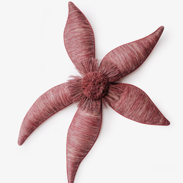 fabric sculpture of a seastar