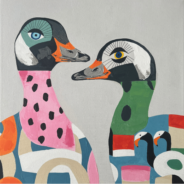 duck painting