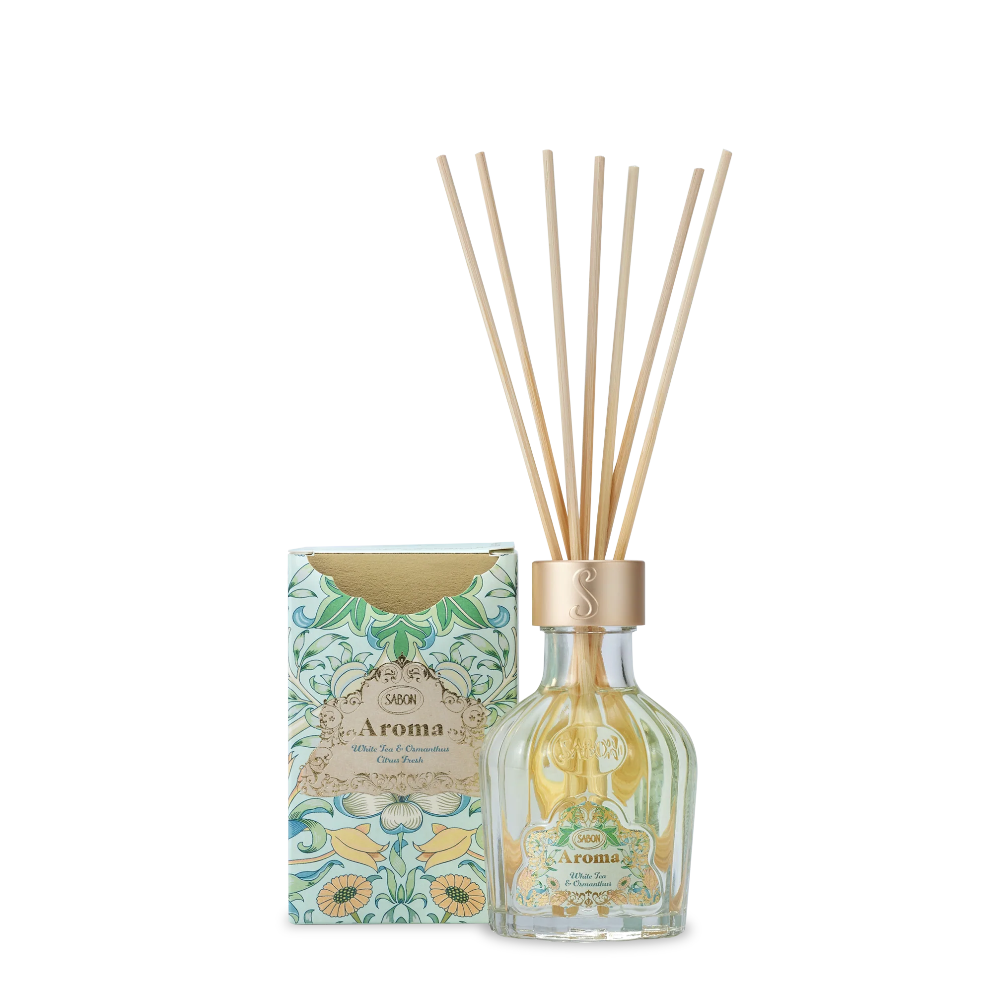 Image of Mini Aroma Reed Diffuser White Tea & Osmanthus 100mL