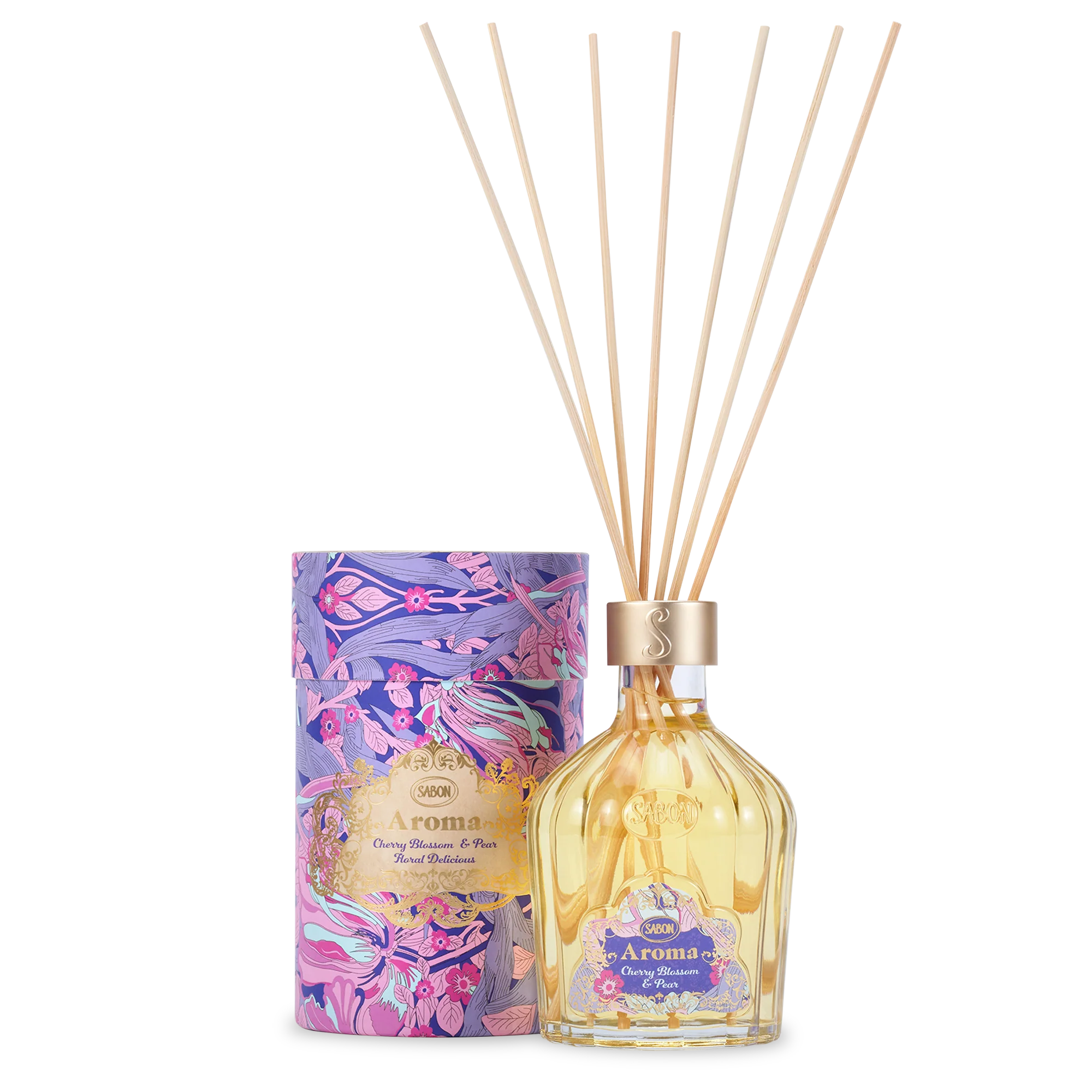 Image of Aroma Reed Diffuser Cherry Blossom & Pear 8.3oz (245mL)