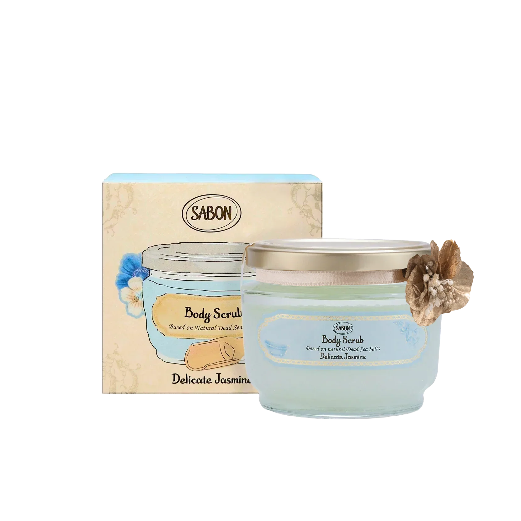 Image of Body Scrub Delicate Jasmine 11.3oz (320g) in Box