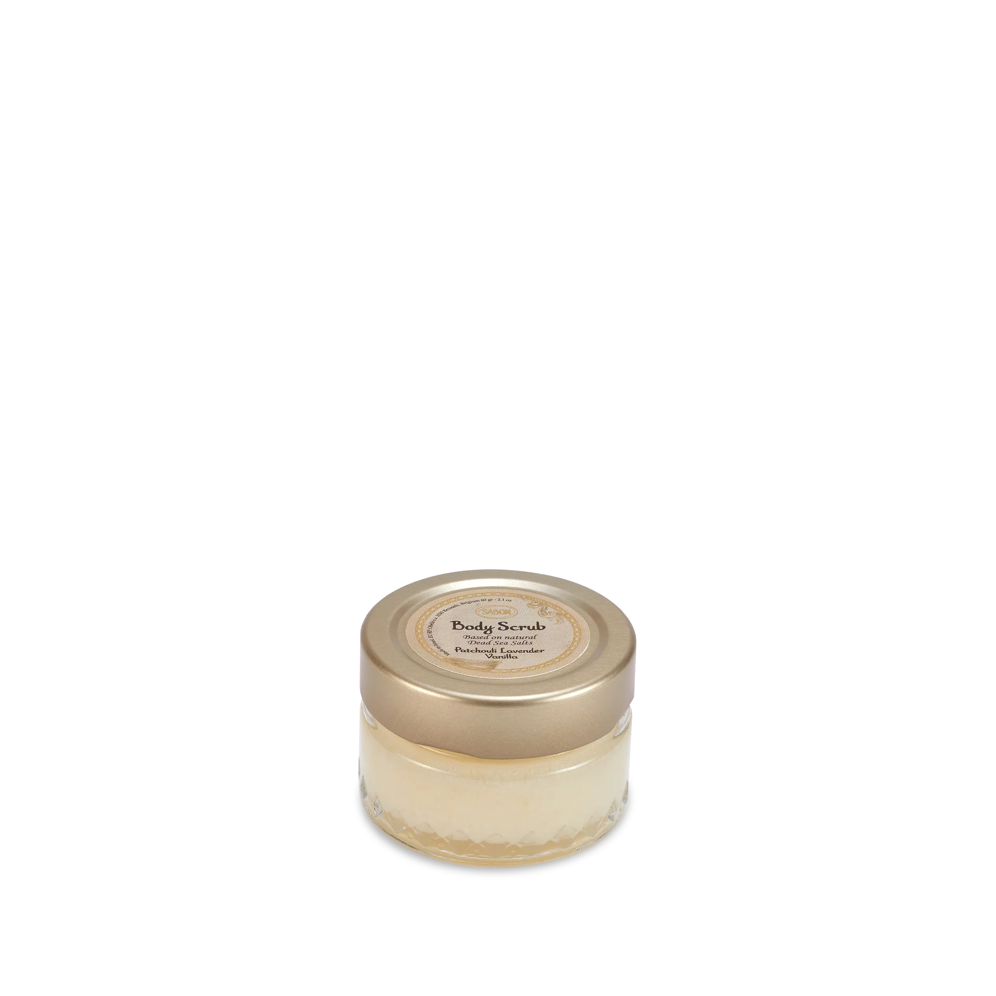 Image of Body Scrub Patchouli Lavender Vanilla 60g