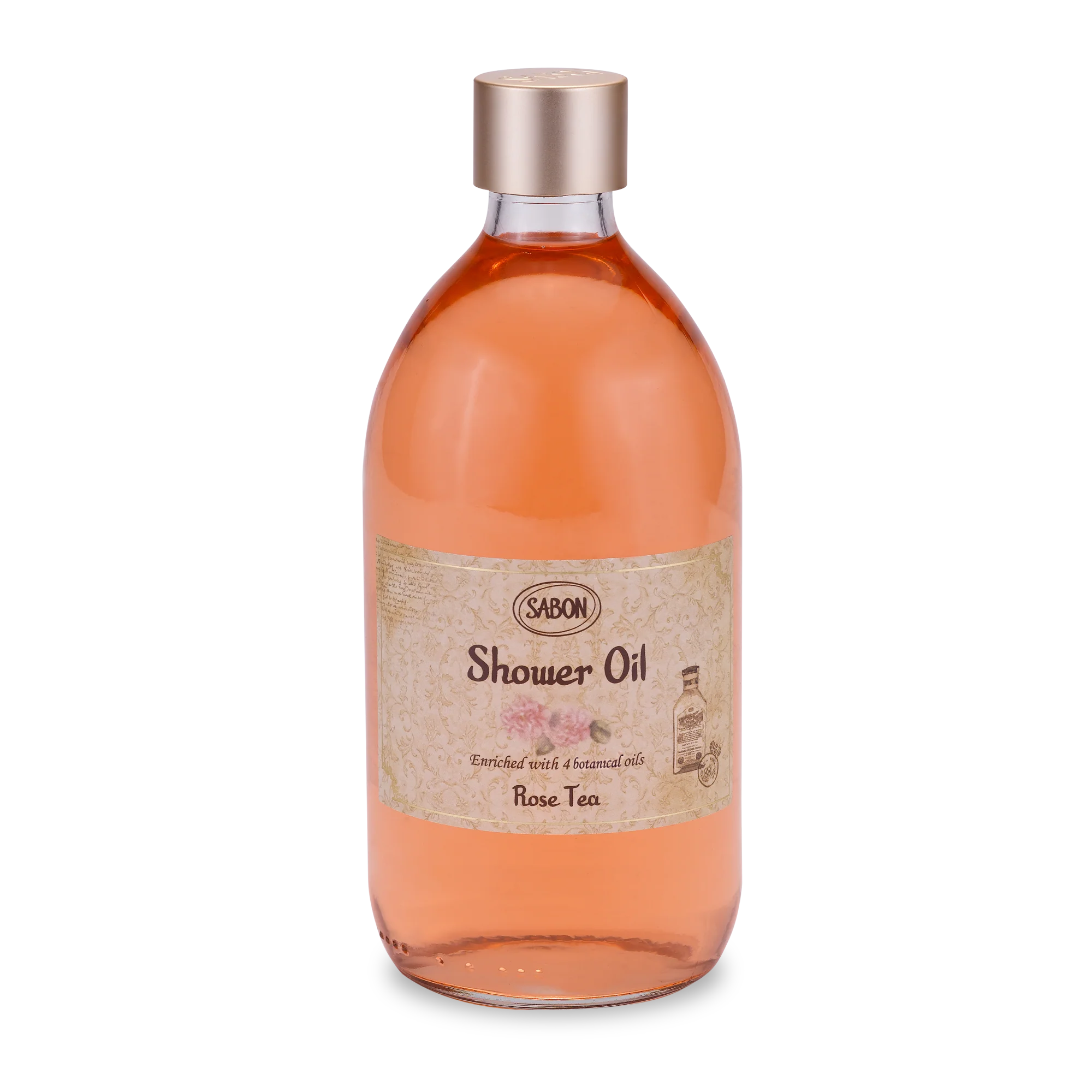 Image of Shower Oil Rose Tea 17.5 oz (500mL)